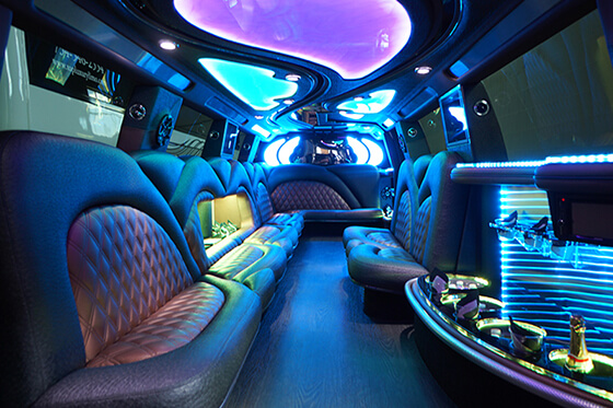 party bus amenities